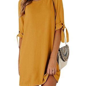Mustard Yellow Dress